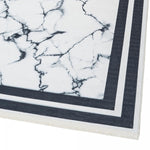 Tapis Argent Rectangulaire à Poils ras 120x160