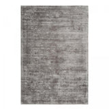 Tapis Rectangulaire 120x170 en Viscose Argent - Tapis Salon