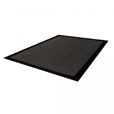 Tapis Rectangulaire 120x170 en Polypropylène Marron