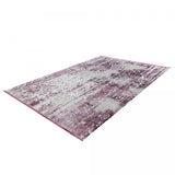 Tapis salon violet en Poils ras 120x170 cm