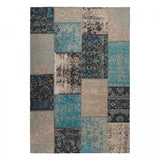 Tapis bleu haut qualité en Polyester 120x170