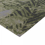 Le tapis berbère Vert 120x170 à Poils ras, Rectangulaire : Tapis salon