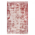 Le tapis kilim 120x170 en coton rouge