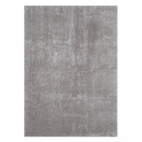 Tapis Rectangulaire 120x170 Gris en Polyester : Tapis Salon