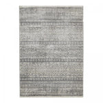 Tapis gris en polypropylène 160x230