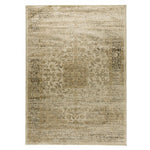 Tapis rectangulaire 120x170 en viscose beige