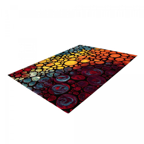 Le tapis berbère 120x170 Multicolore en Polypropylène, Rectangulaire