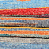 Tapis Ethnique en laine Multicolore kilim PUSHAWARE