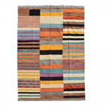 Tapis Kilim Multicolore en Laine 200x293 cm