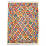 Tapis Kilim Élégance Multicolore 204x278 cm