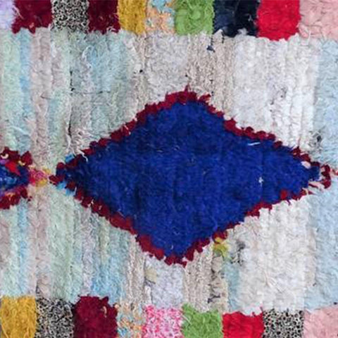 Tapis Berbère Rectangulaire Multicolore 100x200 cm