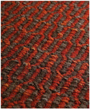 Tapis Kilim rouge en laine certifié Azo Free LOOK 609